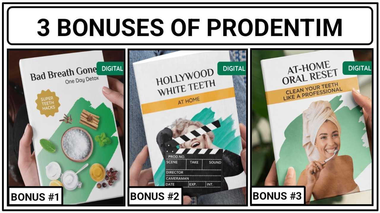 prodentim bonuses
